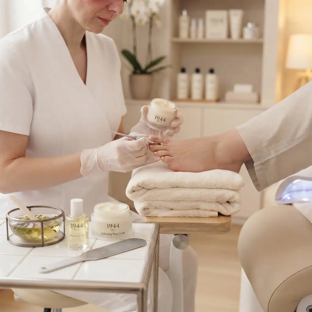 Soin complet des pieds avec gel 1944